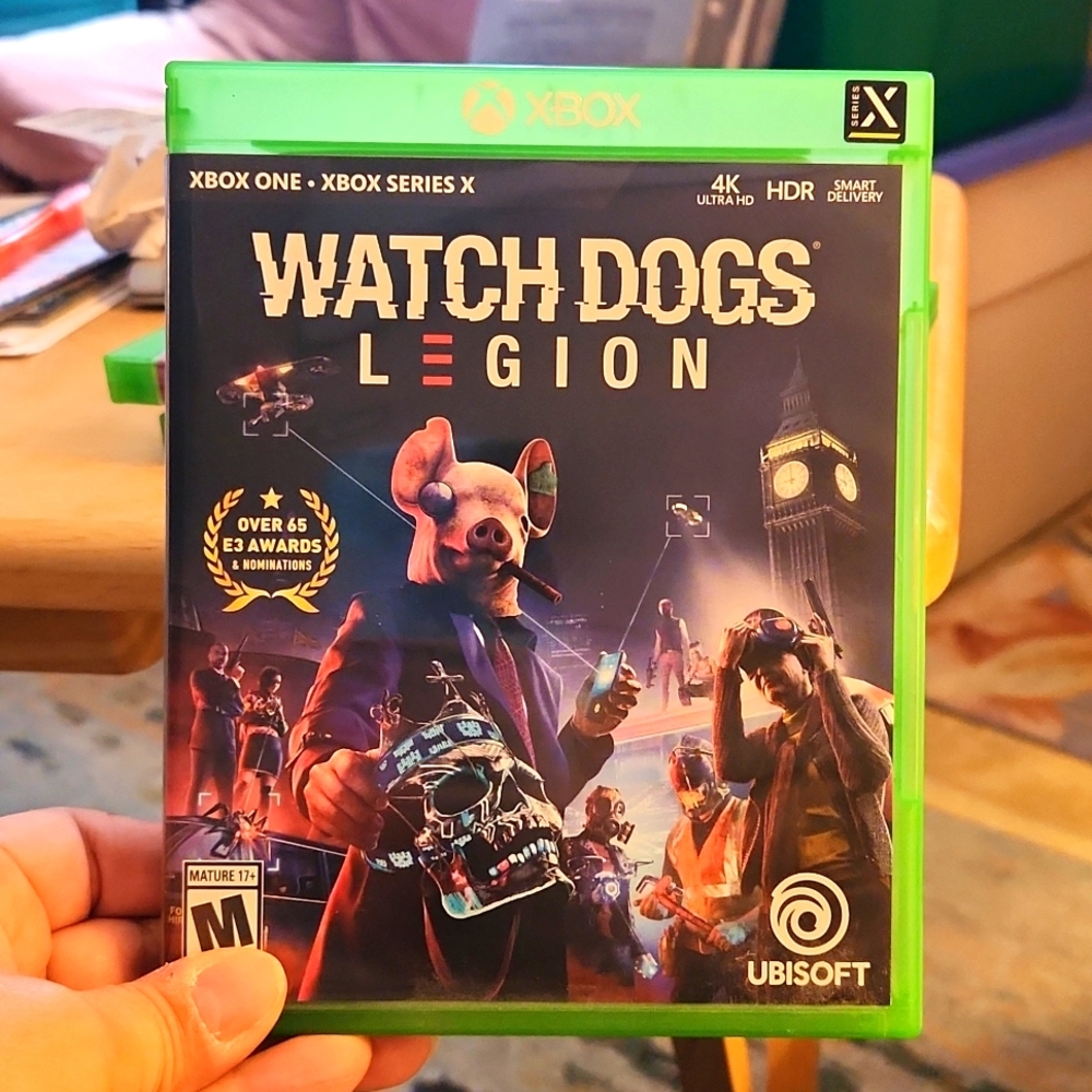 XBOX ONE games WATCH DOGS LEGION & WATCH DOGS 2